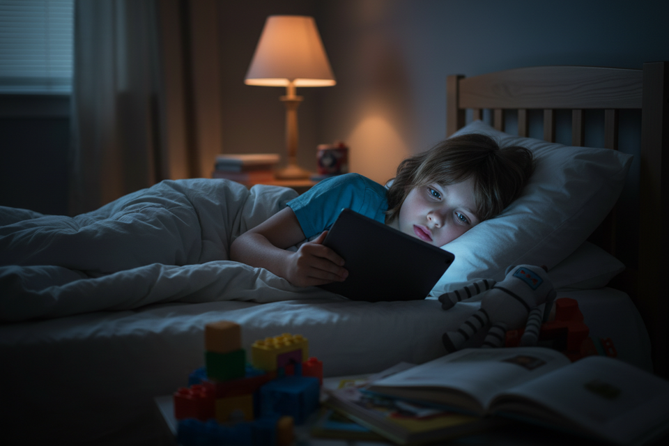 New Study Links Kids’ Screen Time to Sleep and Behavioral Difficulties