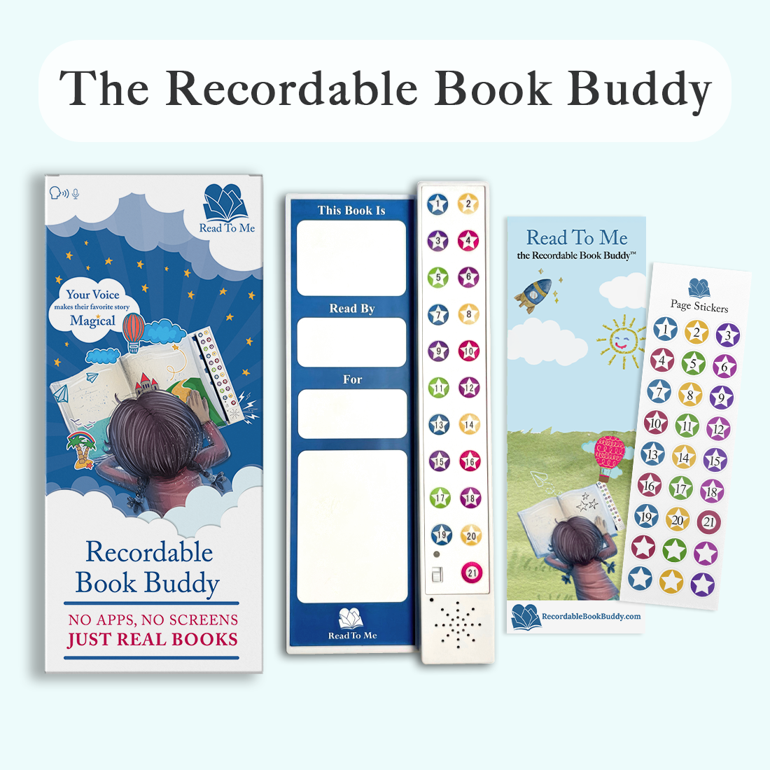 The Read To Me: Recordable Book Buddy