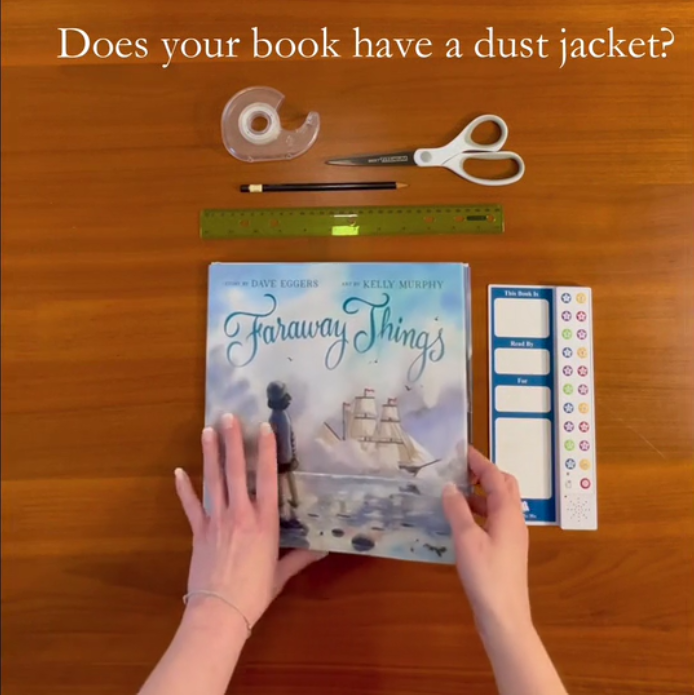 Does your book have a dust jacket? Instructions.